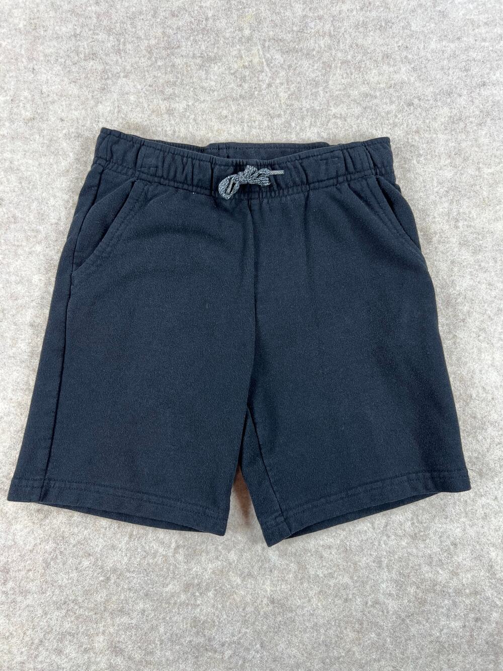 Cat & Jack Black Knit Pull On Shorts Boys Size 6/7